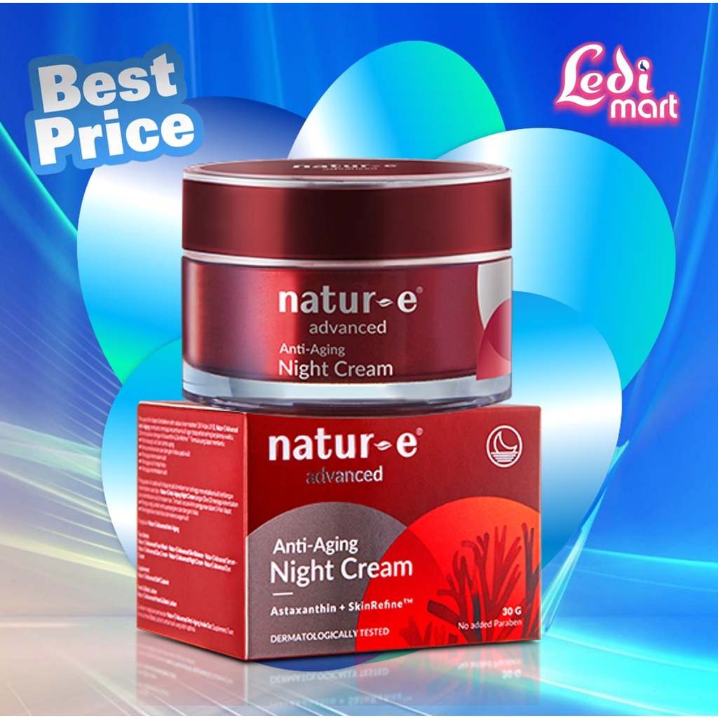 ORIGINAL Natur-E Advanced Anti-Aging Night Cream 30gr / Natur E / LEDI MART