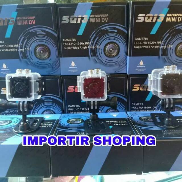 Spy Cam Camera SQ13 Wifi Waterproof Kamera Pengintai Mini Full HD 1080p