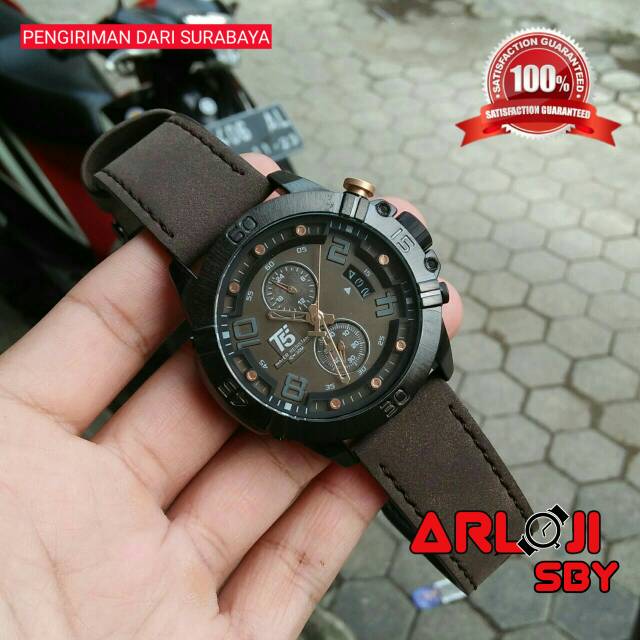 JAM TANGAN T5 H3637 PRIA CHRONO ORIGINAL TAHAN AIR