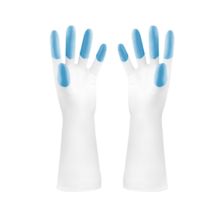 Sepasang Sarung Tangan Latex Cuci Piring Anti Air / Rubber Glove