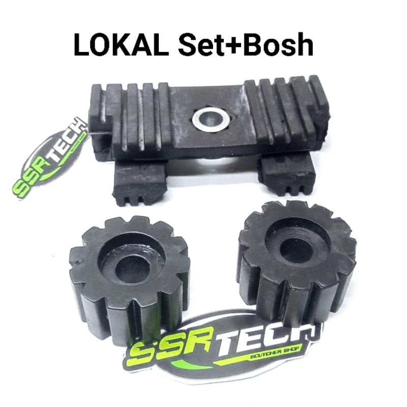 Karet Ganjal Ganjel Tangki Tank Cushio Fuel Tank Set Honda Win 100 Tiger Mega Pro