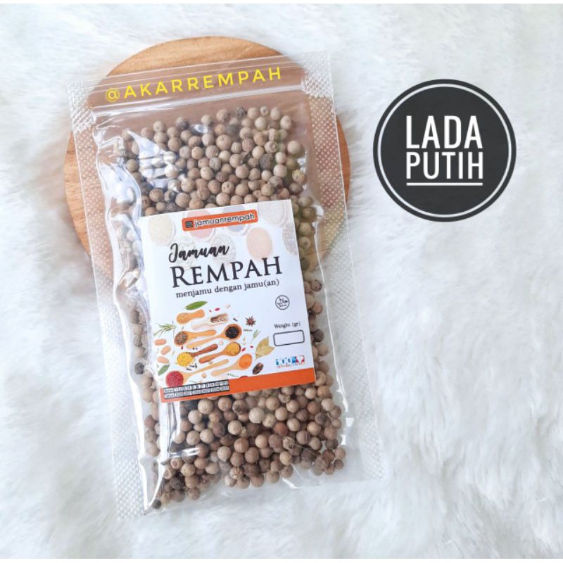 

Lada Putih Butir | Merica | White Pepper