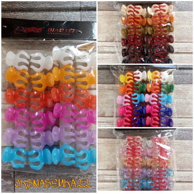 Jedai mini poni 24 PCS Jepit Grosir Lusinan Murah