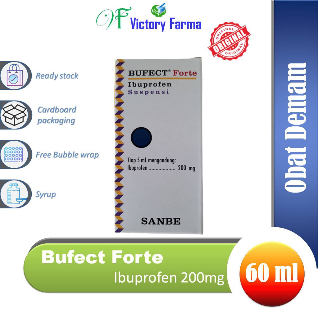Jual Bufect Forte Sirup 50 ml | Shopee Indonesia