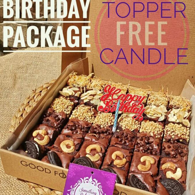 

Hampers /Gift/Ulang Tahun/ Idul Fitri/Natal/Anniversary Brownies Termurah