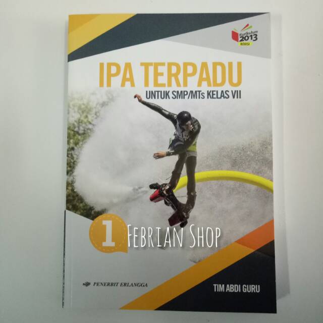 Buku Ipa Terpadu Smp Mts Kelas 7 Revisi K13n Shopee Indonesia