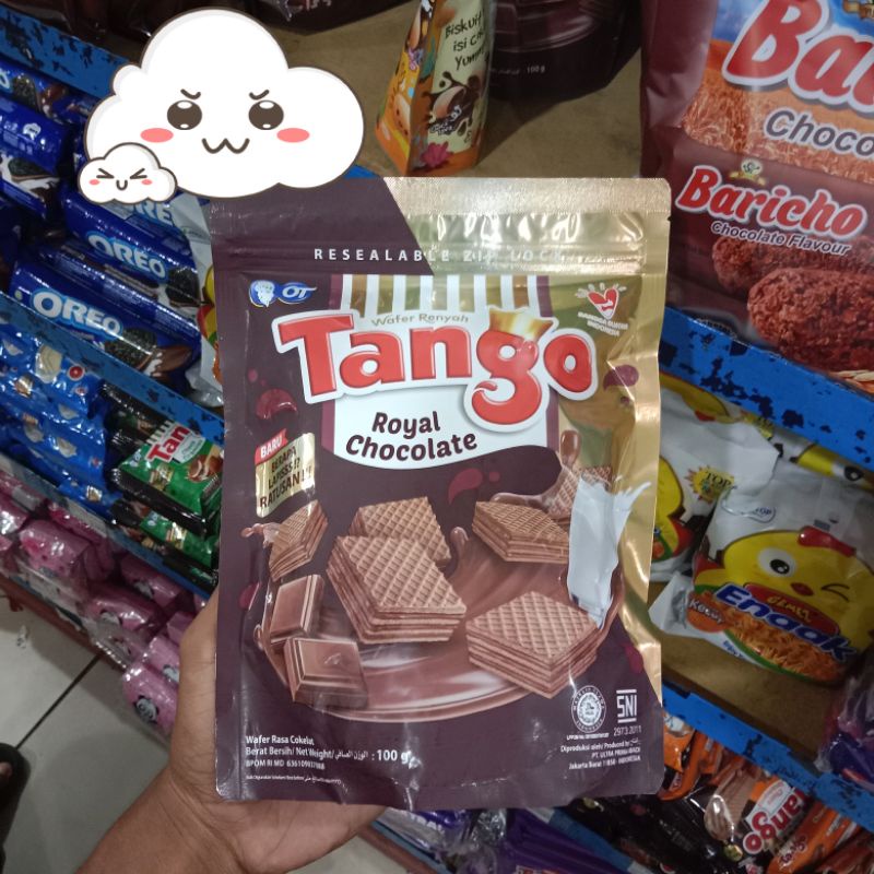 

Yummer l Snack camilan Wafer Tango Royal Chocolate