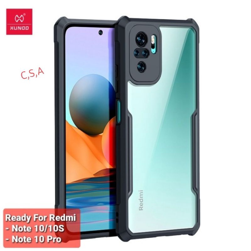 Case Xiaomi Redmi Note 10/10s/10 Pro Original XUNDD Shockproof