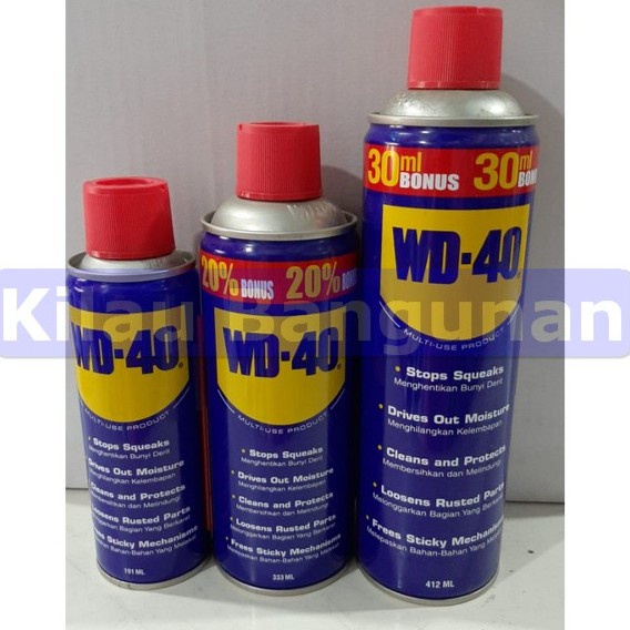 WD-40 ORIGINAL Made in USA Tersedia VARIAN 191ML / 333ML / 412ML