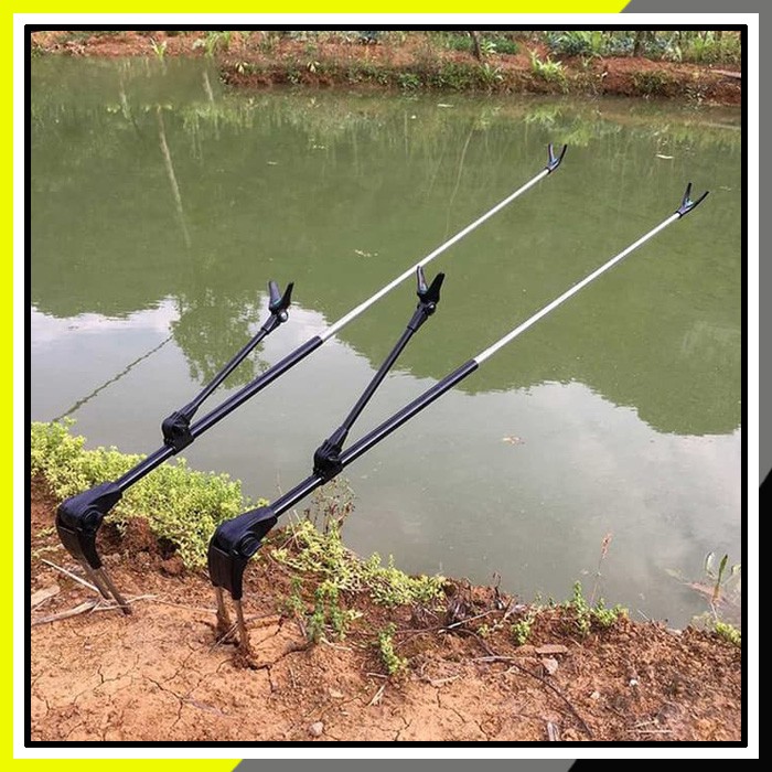 Sandaran Joran Pancing Holder Joran Pancing Dudukan Joran Pancing 2 Slot