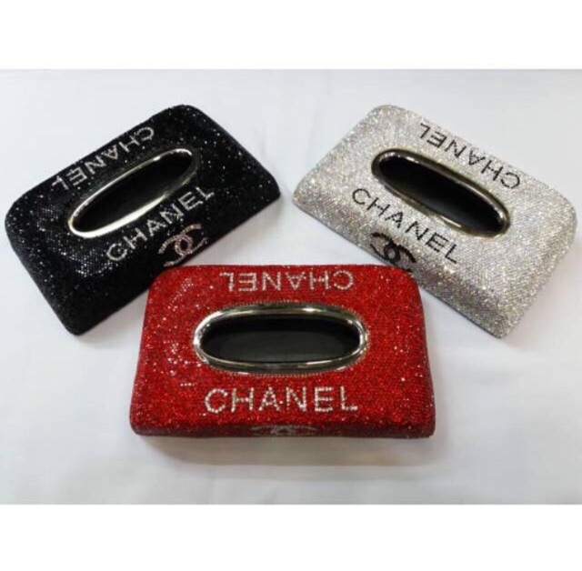 Tempet  tissu double custom nama sendiri barang mobil kotak tissu mobil dasbord