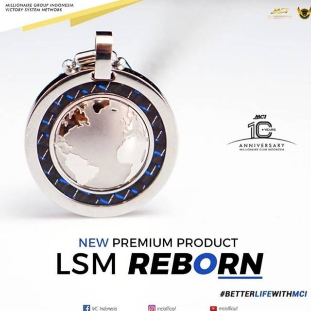 [MCI] Kalung PENDANT LSM REBORN / Kalung Kesehatan