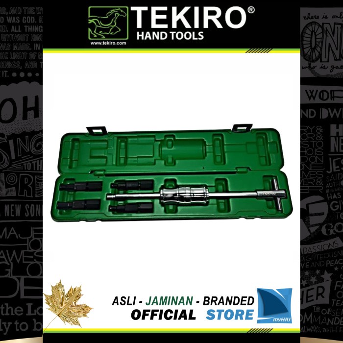 Treker Laher Bearing Dalam 5 Pcs - Blind Bearing Inner Puller Tekiro