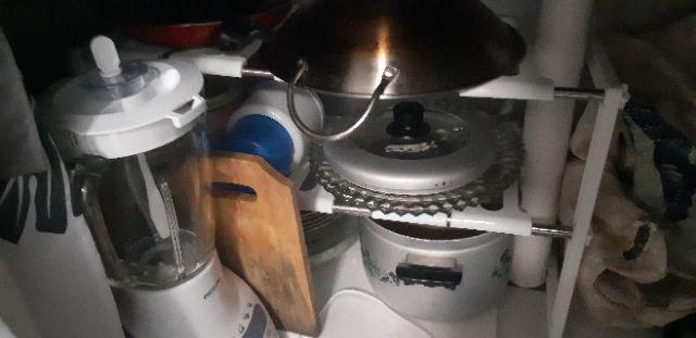 Fs 057 Rak Panci Rak Dapur Rak Portable Rak Multifungsi Tempat Panci Rak Murah Perlengkapan Dapur