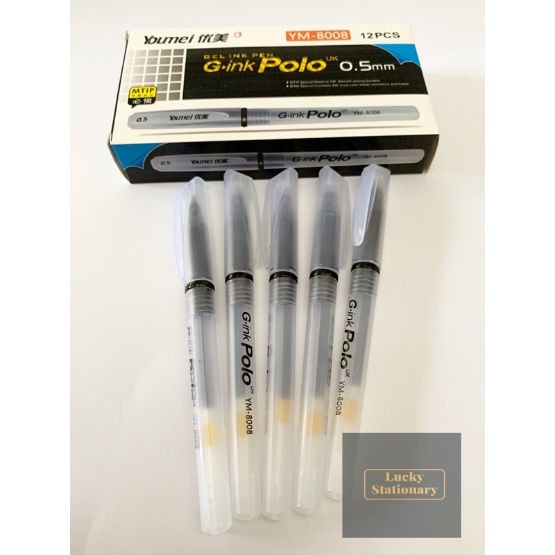 

Pulpen Gel Youmei 0.5mm / Pen Gel Youmei 0.5mm YM-8008
