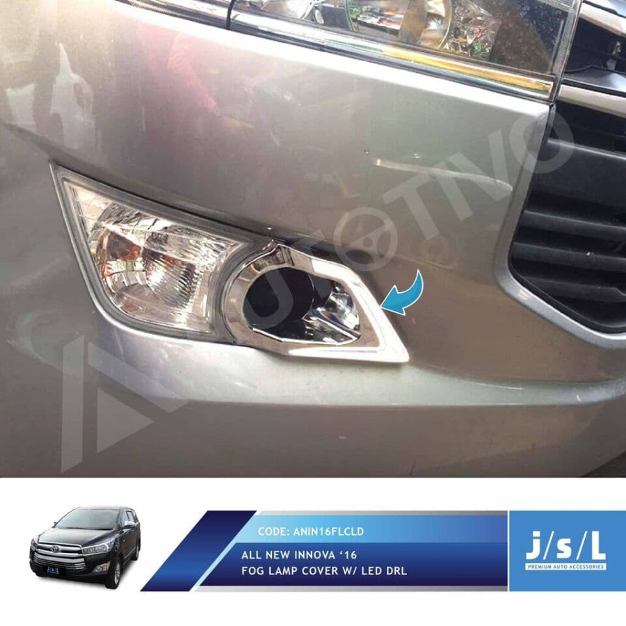 Cover Fog Lamp Innova Reborn LED DRL Foglamp