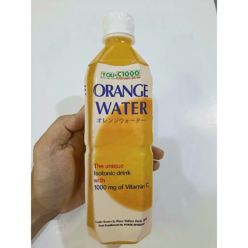 Uc 1000 Orange Water 500 Ml Shopee Indonesia
