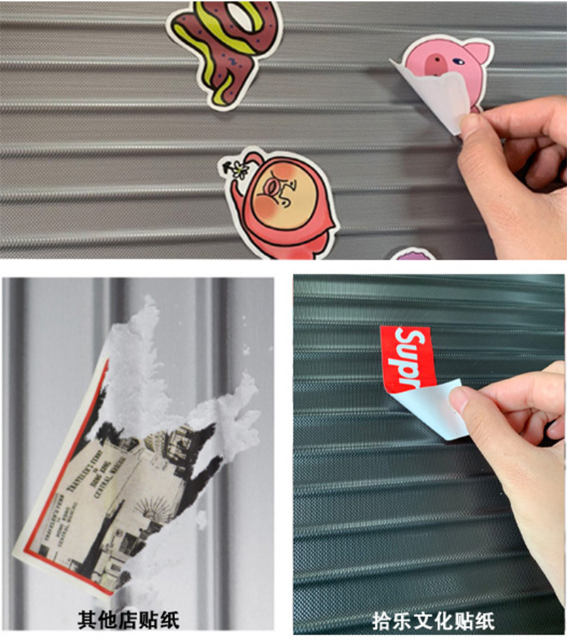 50pcs Stiker Graffiti Kartun Kelinci Bulat Lucu Untuk Dekorasi Laptopgitarskateboard