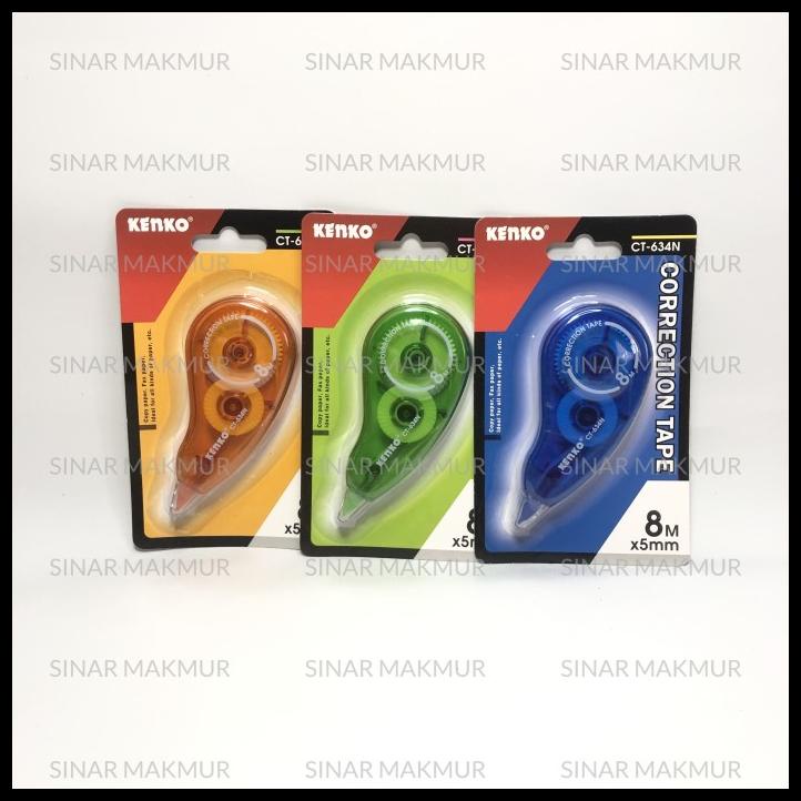 

Vanila | Correction Tape/ Tipex Kertas Ct-634N Kenko