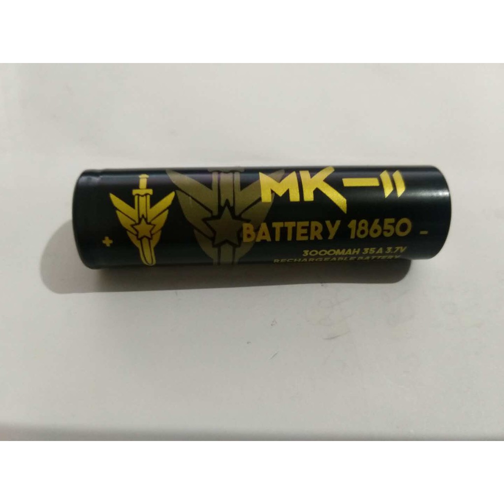 Baterai 18650 MK-II Battery 3000Mah 35A Clone