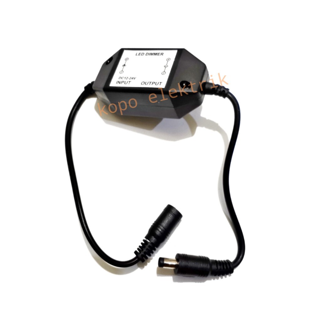 Dimmer Lampu Led Strip DC 12V - 24V 2A Peredup