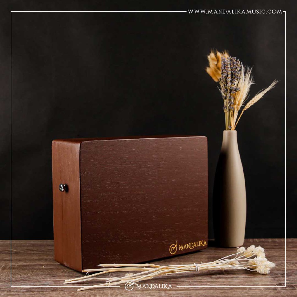 CAJON PORTABLE / TRAVEL CAJON MANDALIKA SANDWICH SC-01NS FREE STRAP