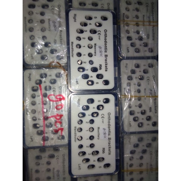 orthodentic bracket#Dental Bracket Orthodontic / Braket Behel Gigi Mini Roth Slot 018 022