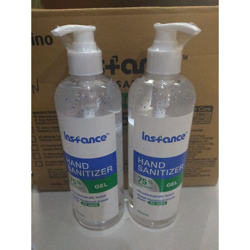 Instance Hand Sanitizer Gel 500 ml