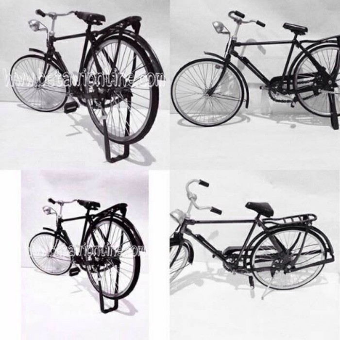 MINIATUR Miniatur Sepeda Ontel
