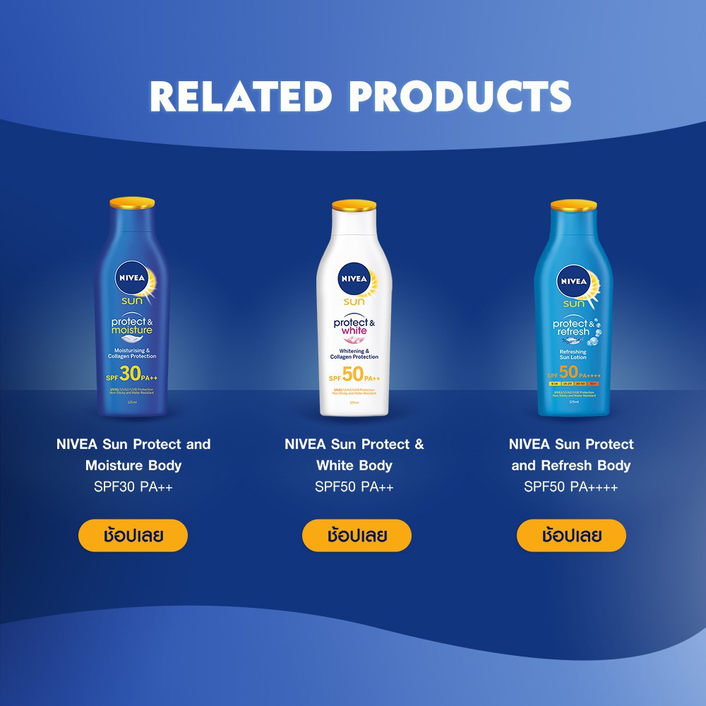 Nivea Sun Protect &amp; Moisture Lotion SPF 50 | Nivea Sun Protect &amp; Moisture Lotion SPF 30