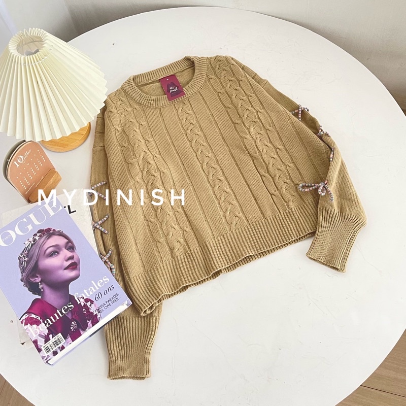 Natali Cable Blouse - Atasan Blouse Wanita Terbaru