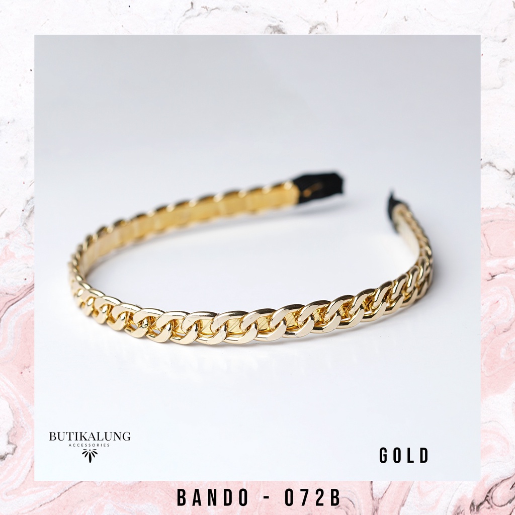 Bandana Bando Mutiara Aksesoris Wanita 072