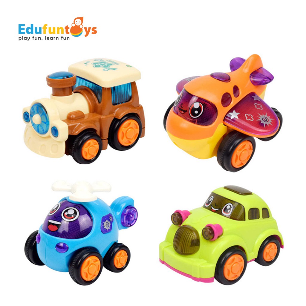 Edufuntoys - STAR RIDER inertia toys random/ mainan anak kendaraan/ mobil cartoon-2