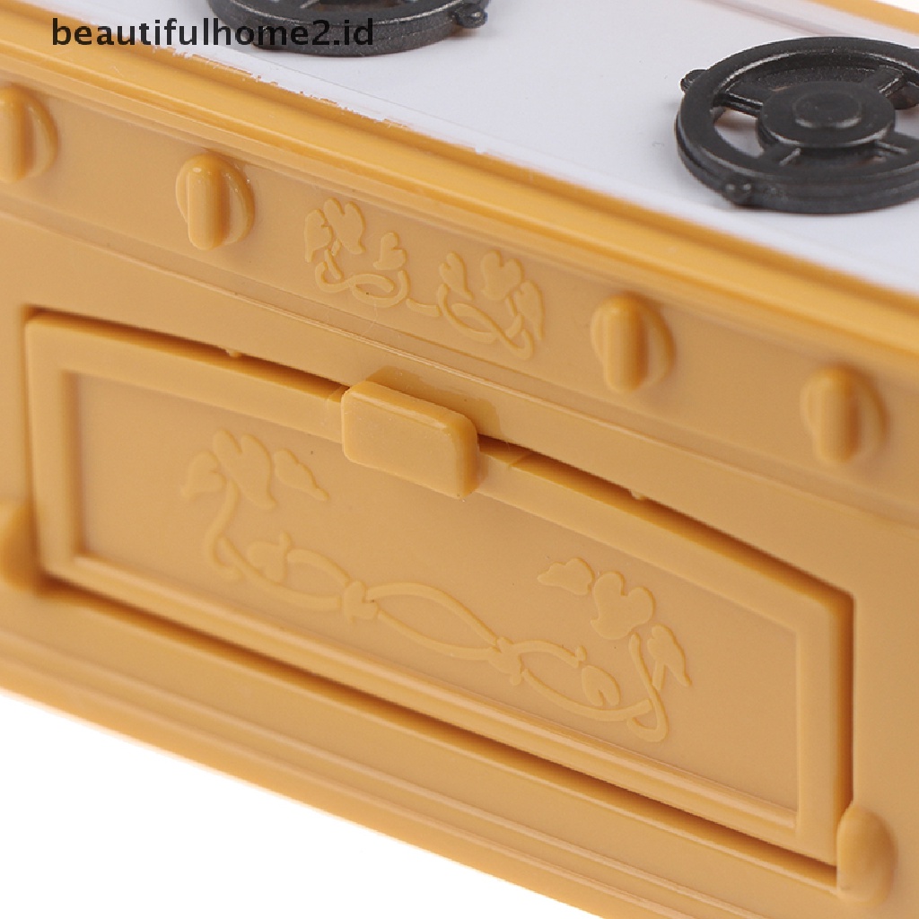 (beautifulhome2.id) Miniatur Kulkas Untuk Aksesoris Dapur Rumah Boneka