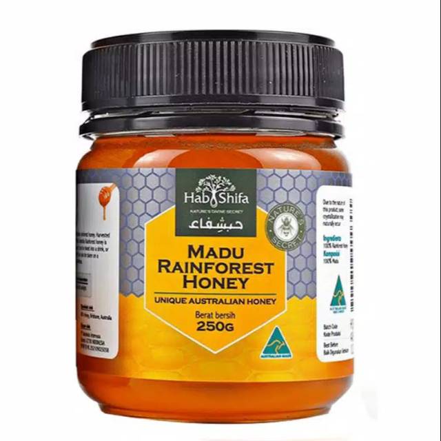 

(Original) Madu Rainforest Honey Hab Shifa 250gr.