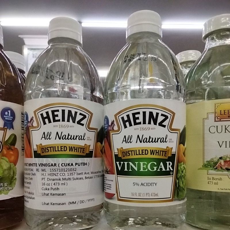 

cuka putih Heinz 473ml