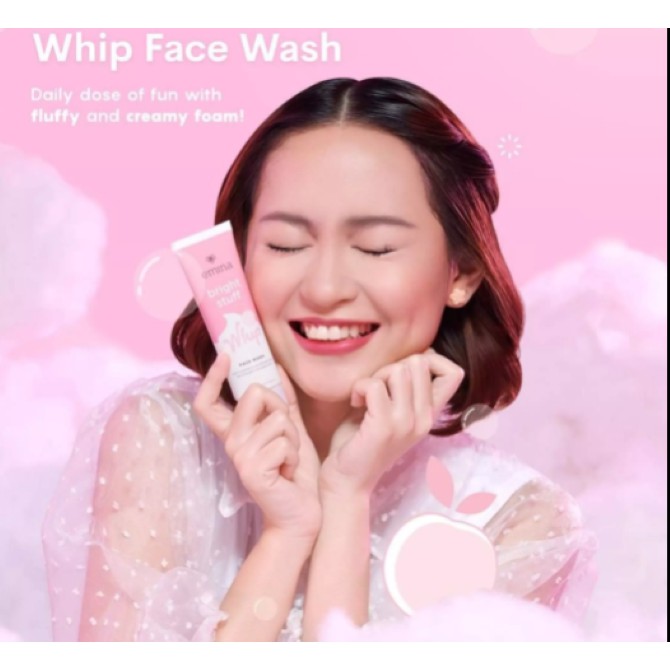 Emina Bright Stuff Whip Face Wash Emina sabun muka emina pembersih wajah