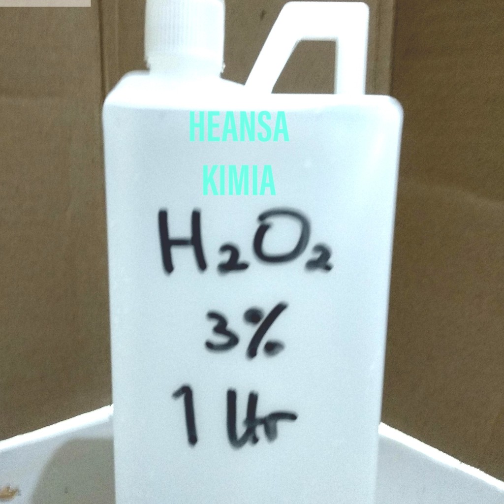 H2O2 3% 1 LITER HIDROGEN PEROKSIDA DISINFEKTAN DISINFECTANT