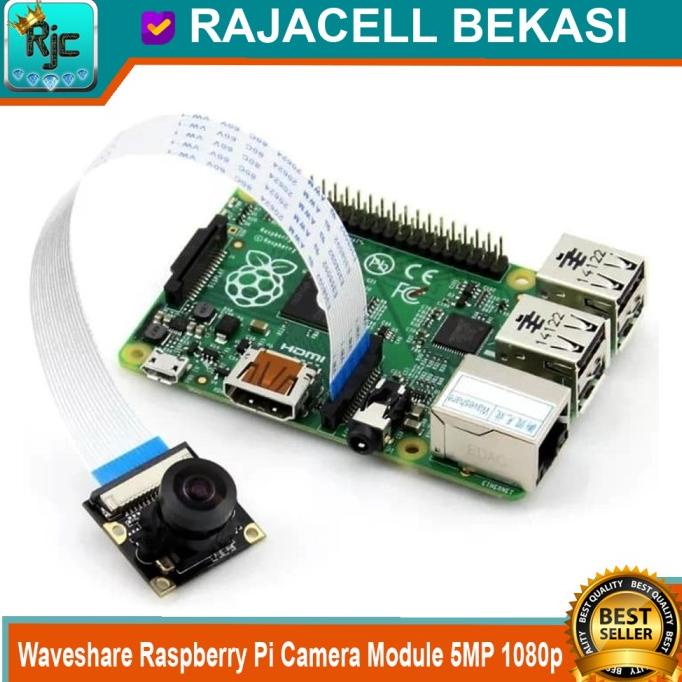 Waveshare Raspberry Pi Camera Module (G) 5MP 1080p OV5647 Wide Angle