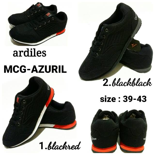 Sepatu Sekolah Dewasa Laki Laki Ardiles MCG-AZURIL Murah Dan Terbaru