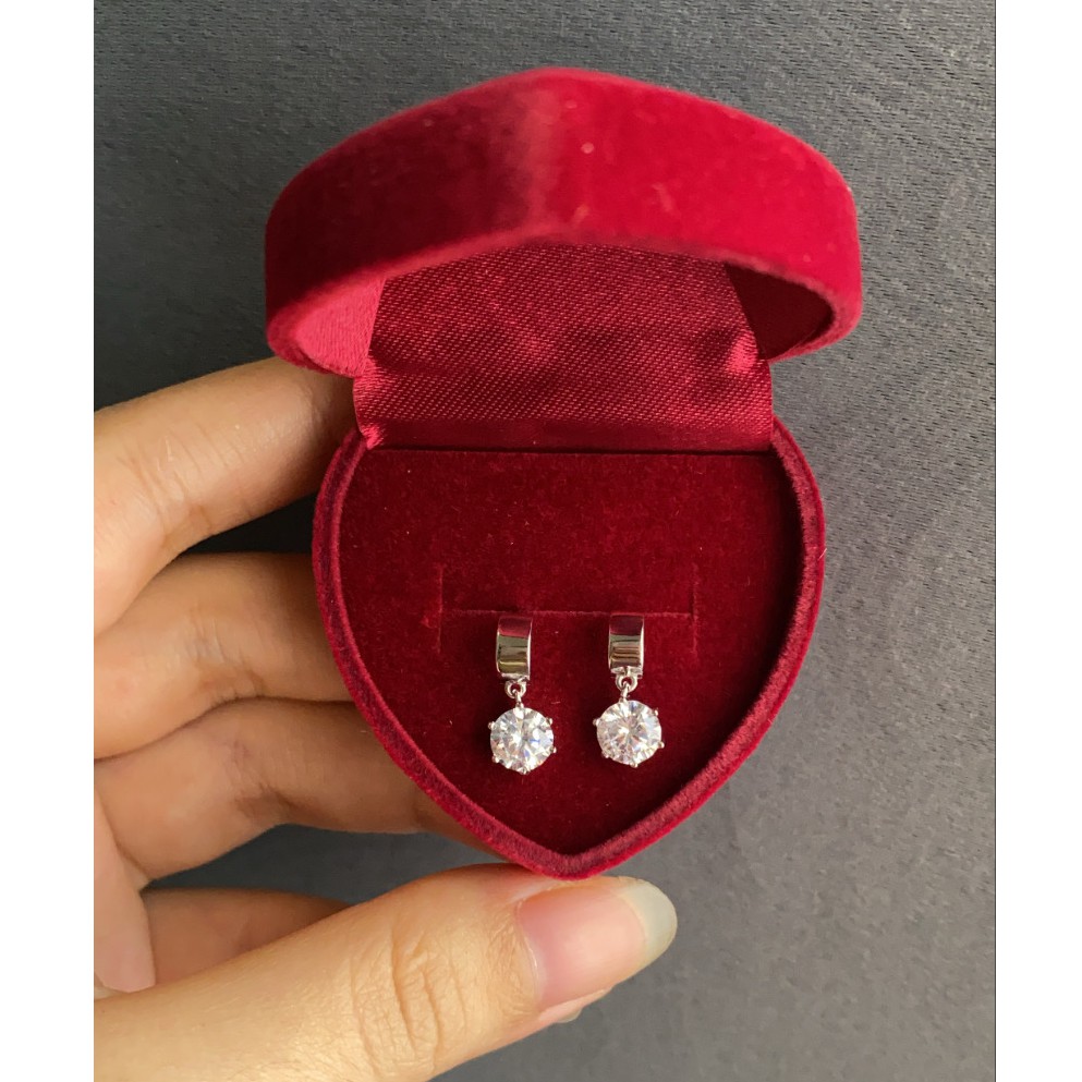 Anting Silver Perak S925 Wanita Fashion Murah AAS012 motif elegant sangat cocok untuk pesta hadiah