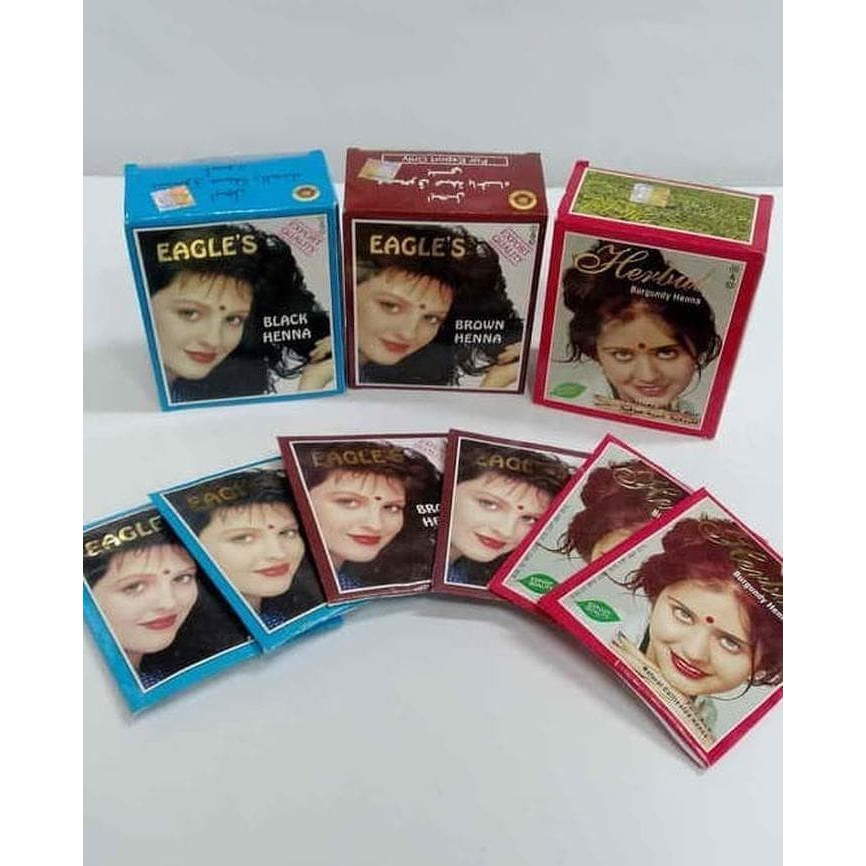 Eagles Black Henna Hair Dyes 10gr (Box)