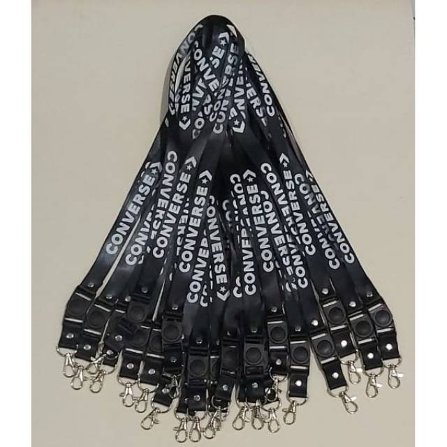 

LANYARD CONVERSE / GANTUNGAN LANYARD / KALUNG ID CARD