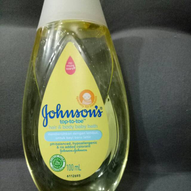 Johnson's baby top-to-toe hair &amp; body bath100ml