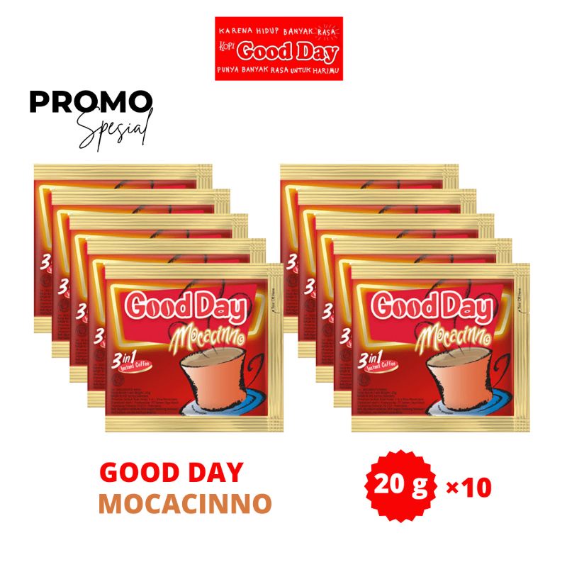 

Good Day Mocacinno 20 gr × 10 Sachet