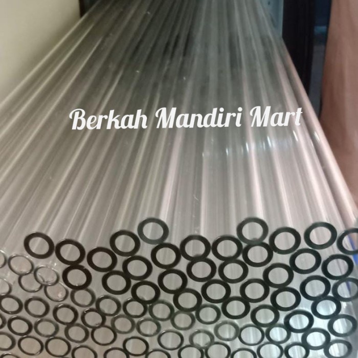 pipa kaca pyrex diameter 16mm x 12mm