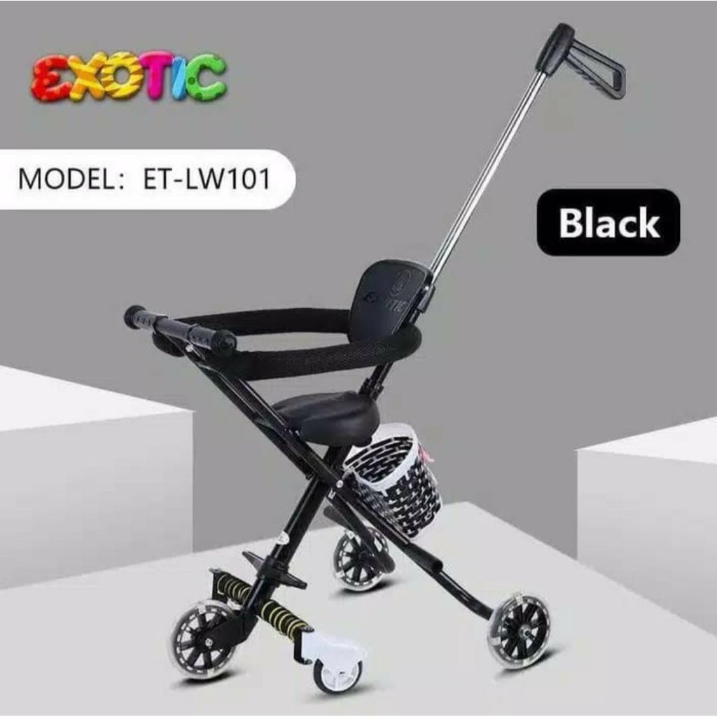 Exotic Magic Stroller Trike LW 101 / Kereta Dorong Anak