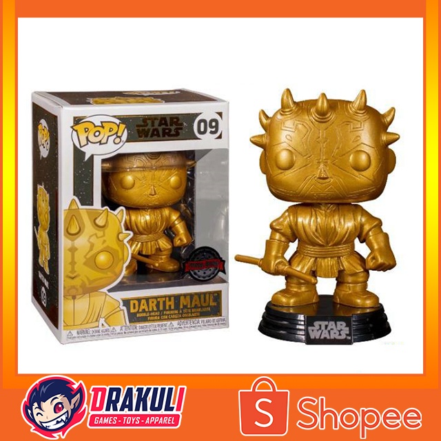 Funko Pop! Star Wars - Darth Maul (Gold Metallic)