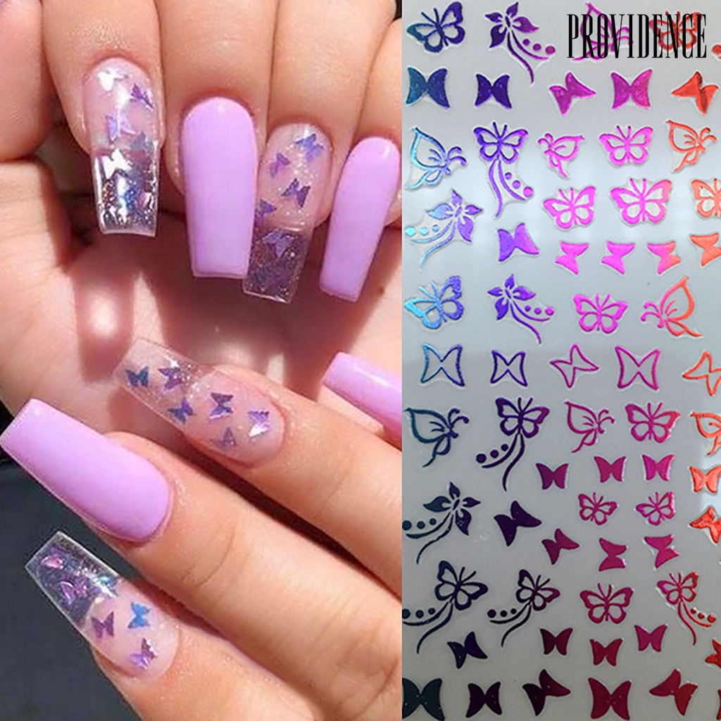 Providence 3D Beauty Butterfly Nail Art Stickers Manicure Decal DIY Fingernail Decoration