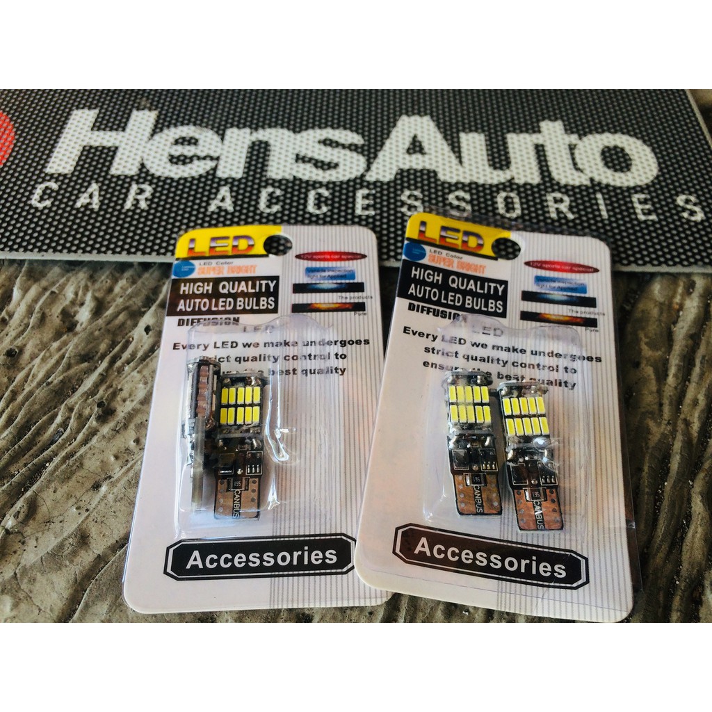 LAMPU SENJA LED MOBIL WARNA PUTIH SOCKET T10